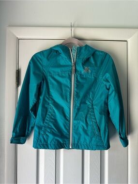 Xersion Aqua Hooded Windbreaker Jacket